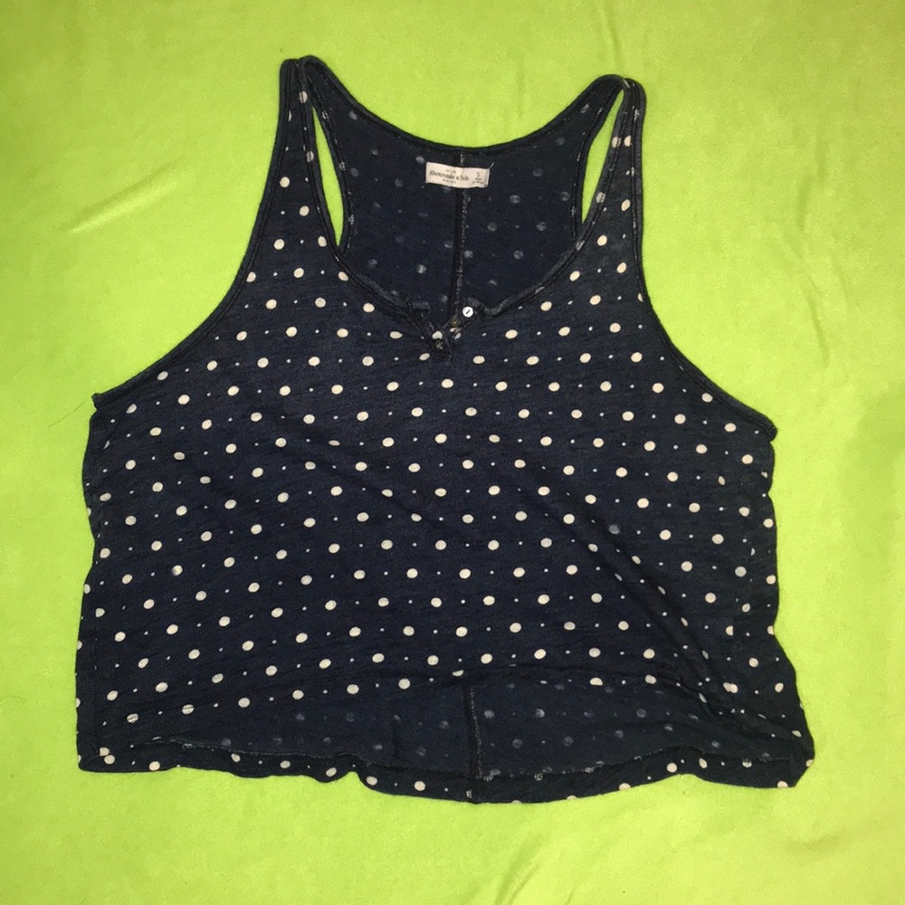 Jean colored tank top